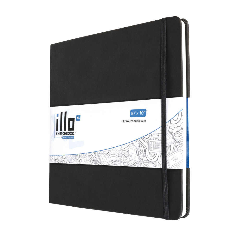 illo XL 10x10 - illo sketchbook  Artist Preferred Square Sketchbooks
